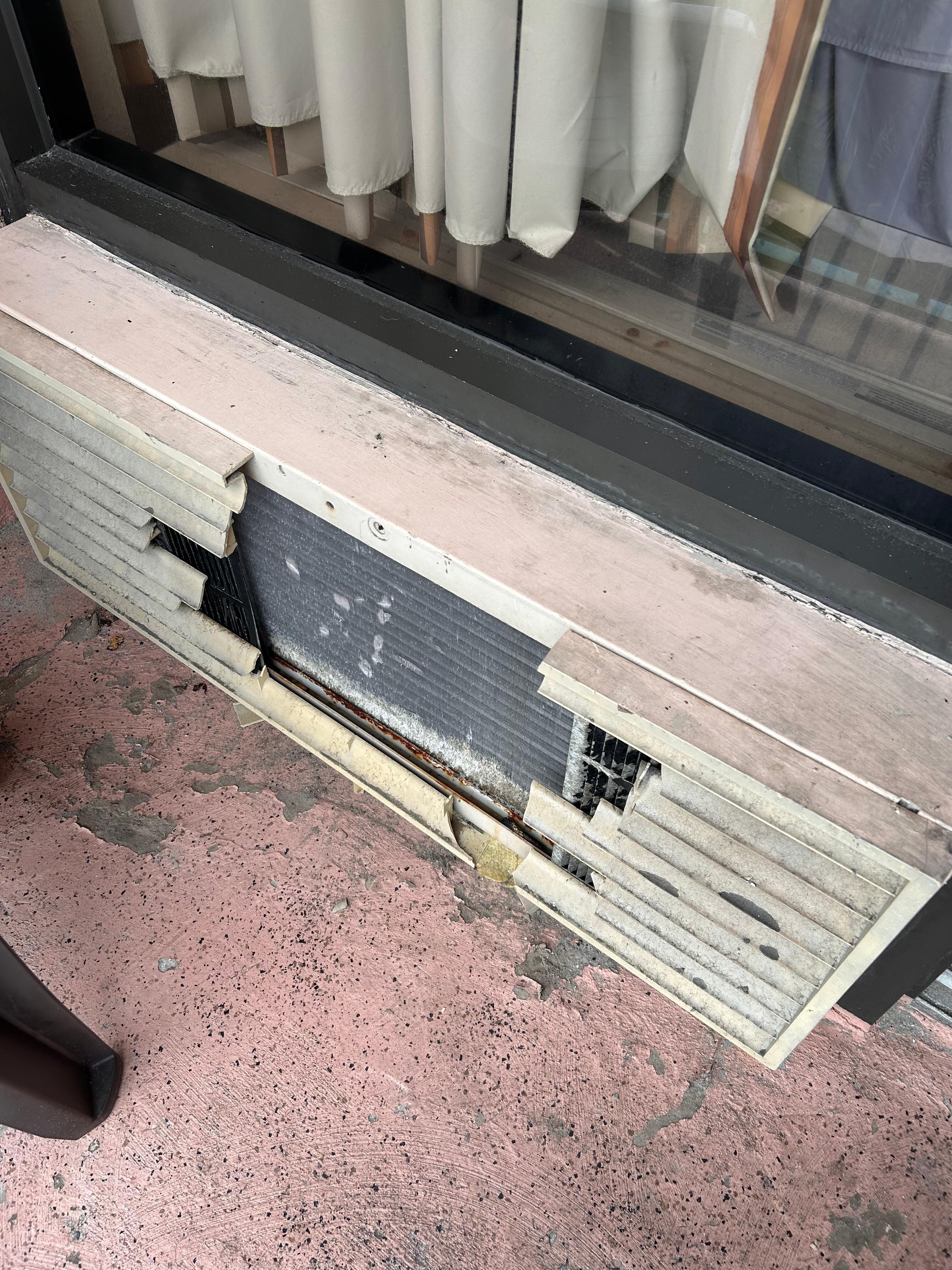 Broke. Condenser