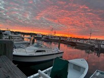 Dinner view at Dog Watch Cafe