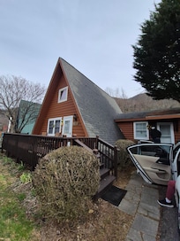 Front of cabin