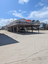 View from the walk up