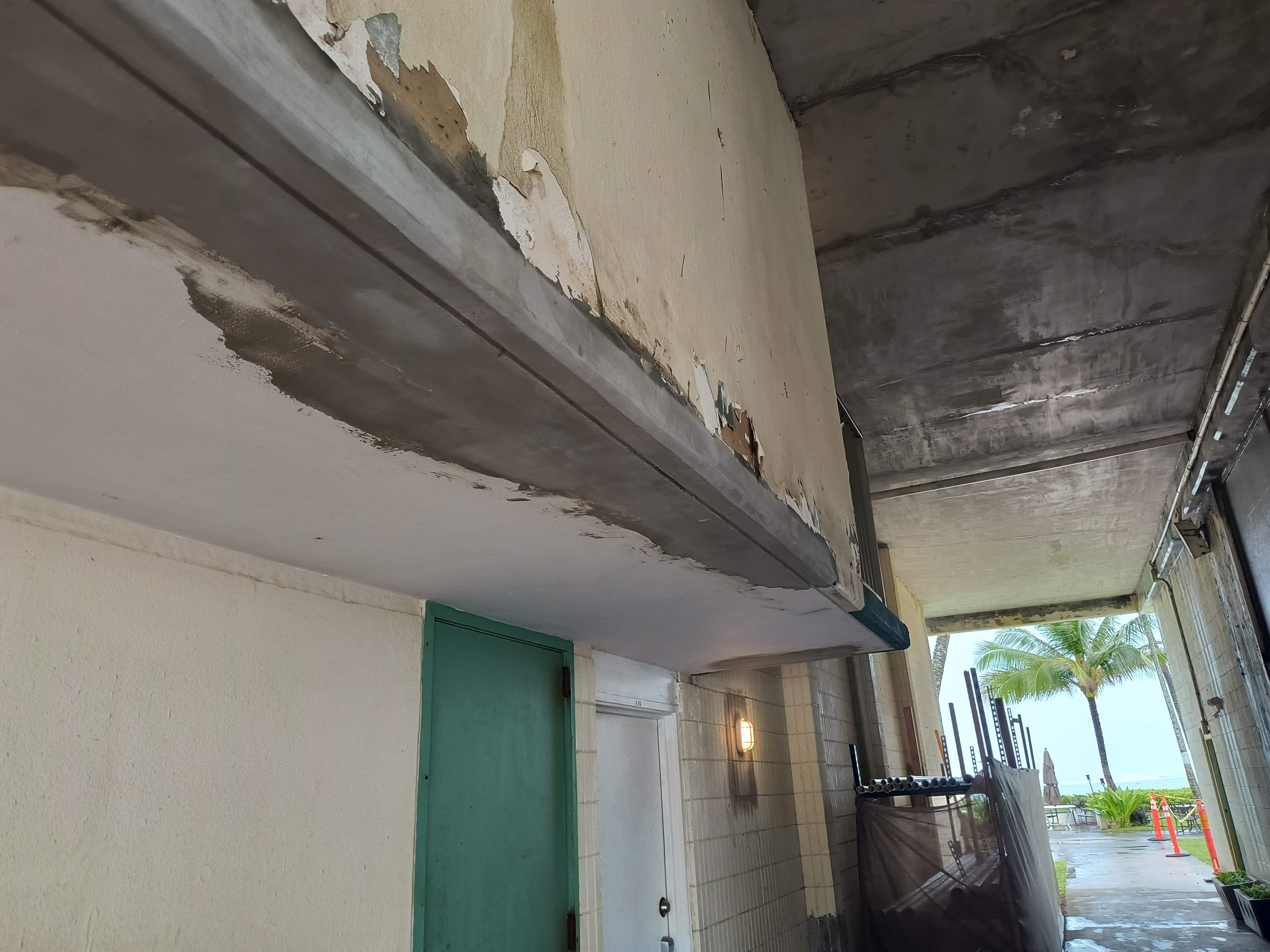 exterior of building undergoing renovations but this is what it actually looks like