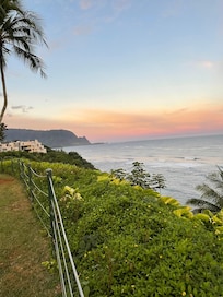 From lookout back towards condo complex.