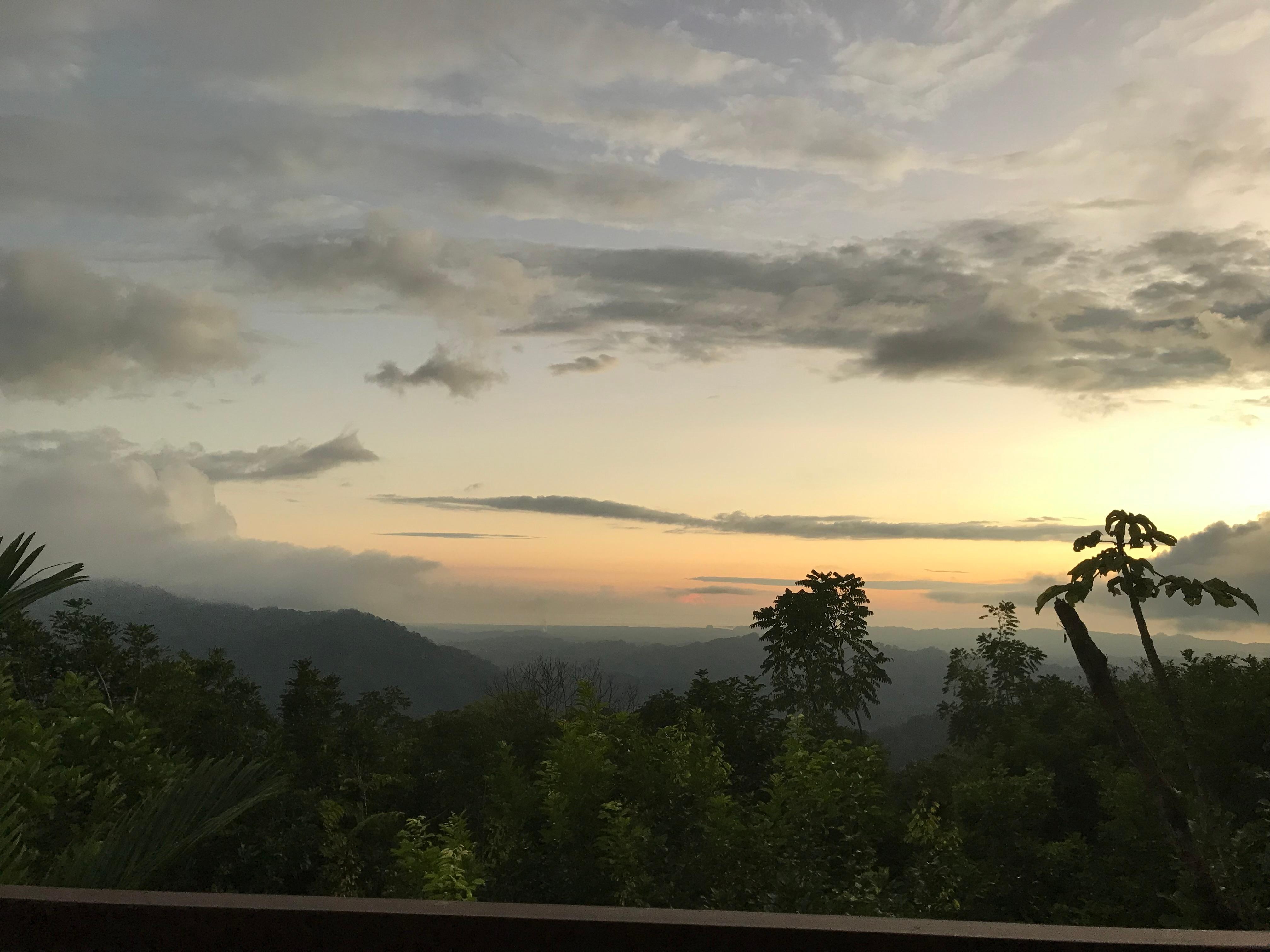 Sunset View from our deck 