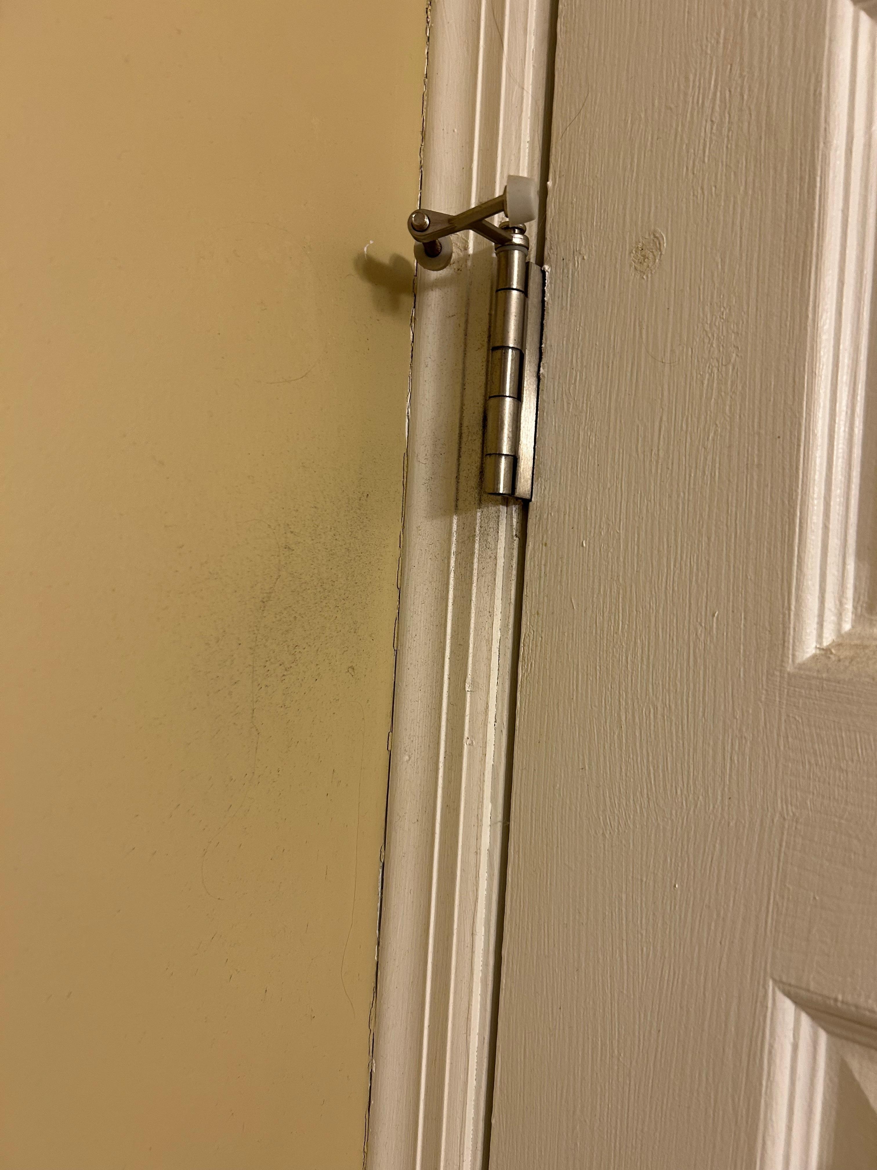 Moldy wall/door.