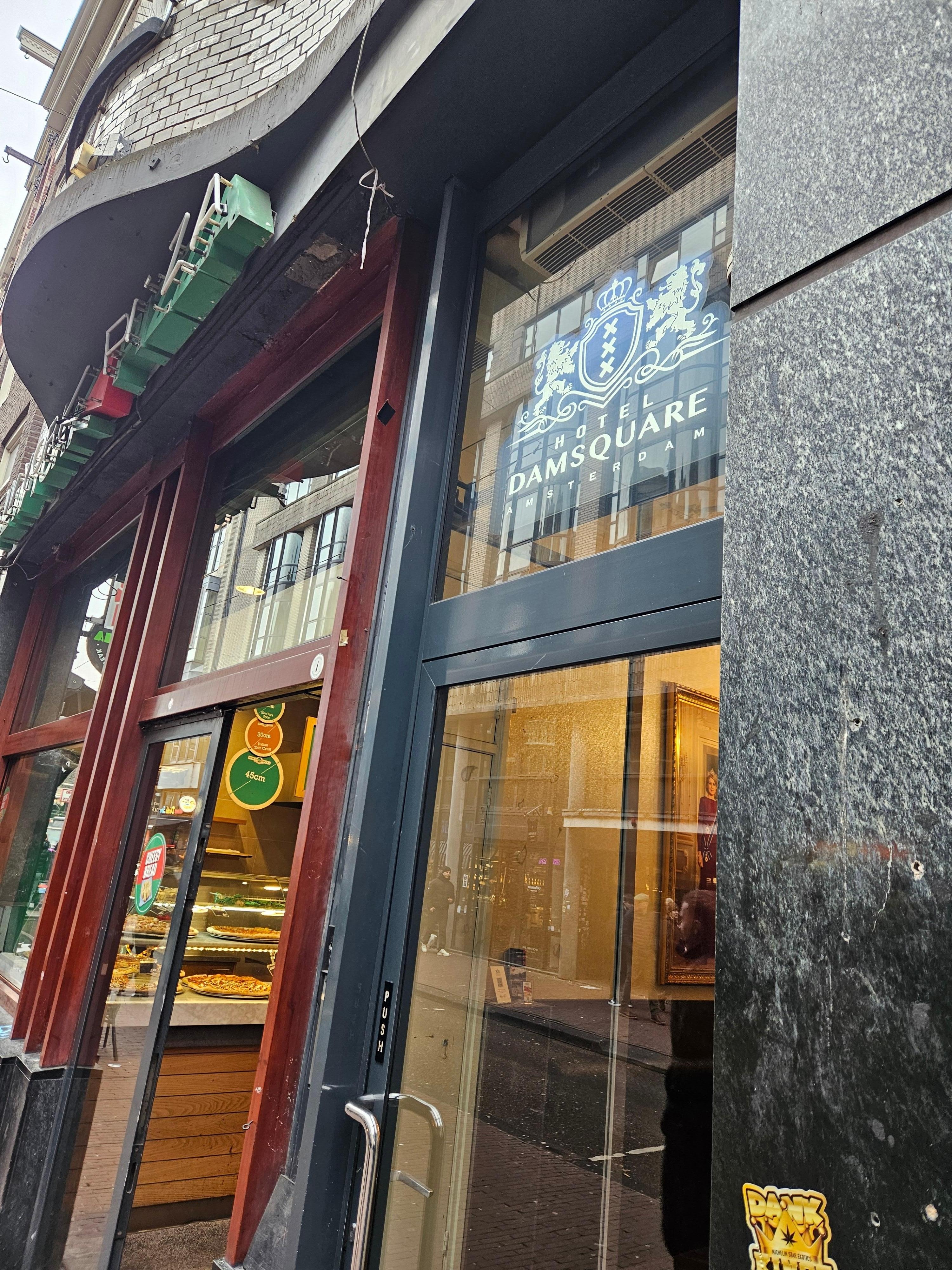 Great location
 Near many restaurants and transportation