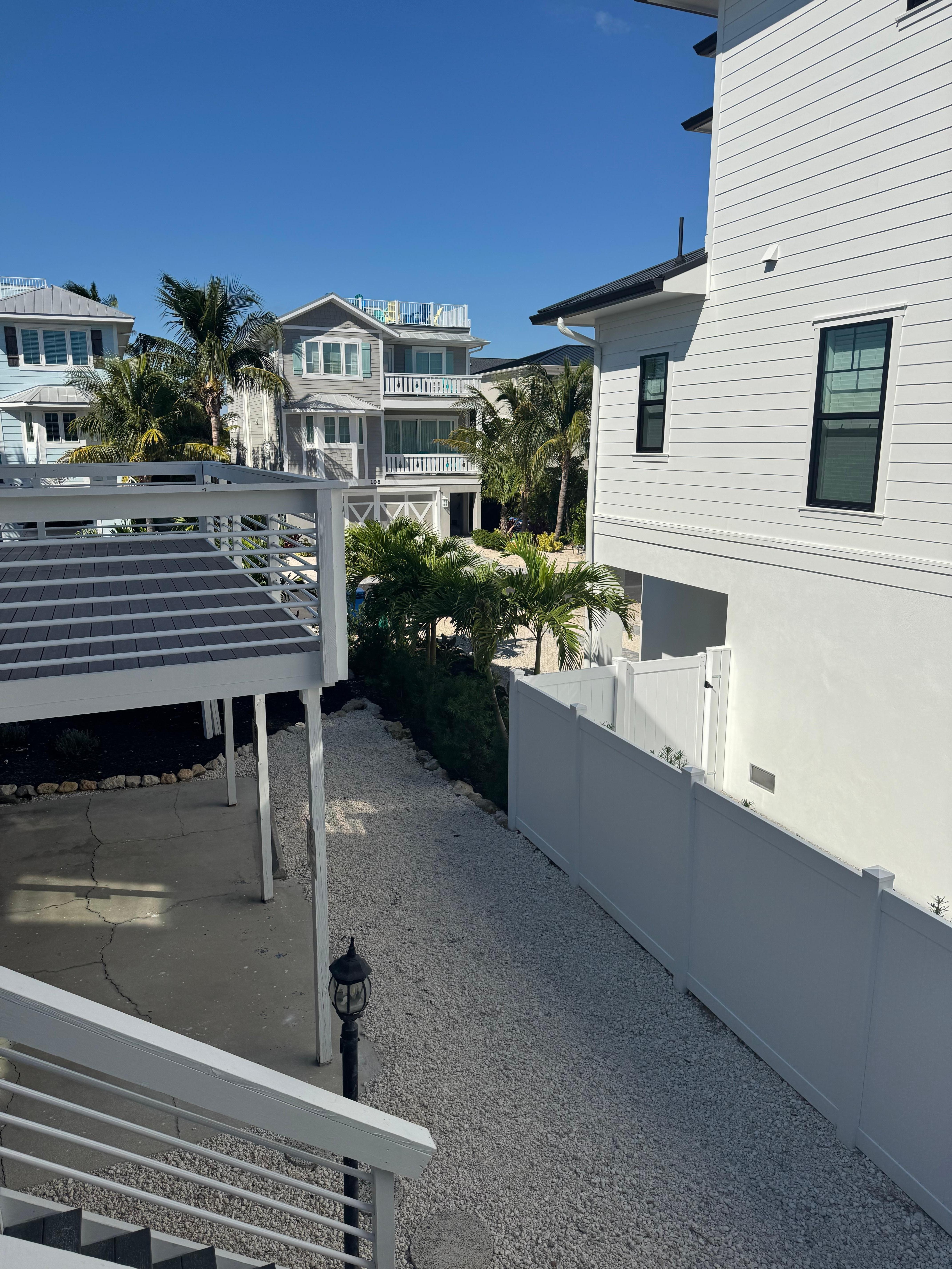 Up top from the deck. 