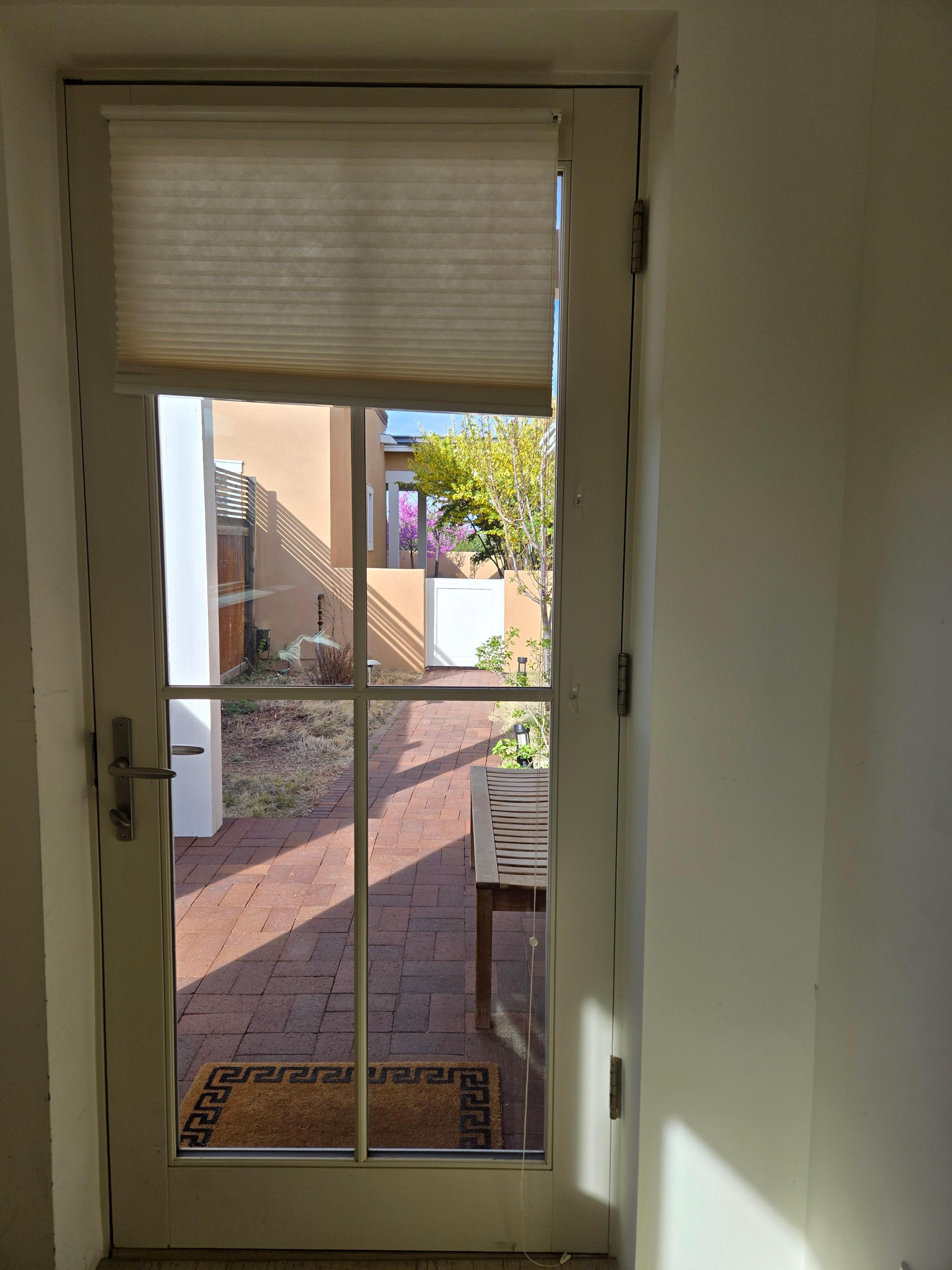 Walkway to the casita