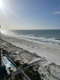 Sunrise over the gulf.