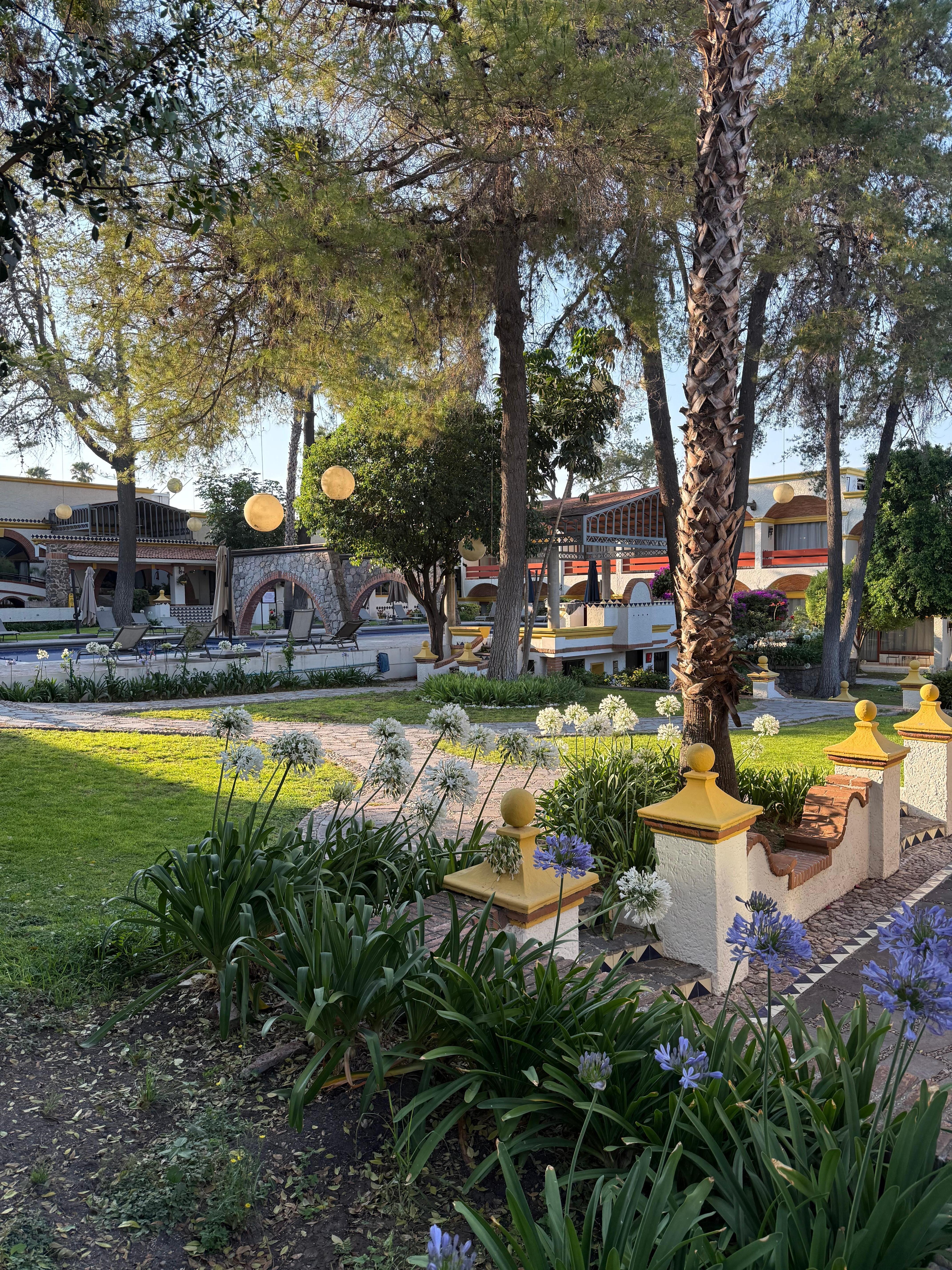 Inside the hotel