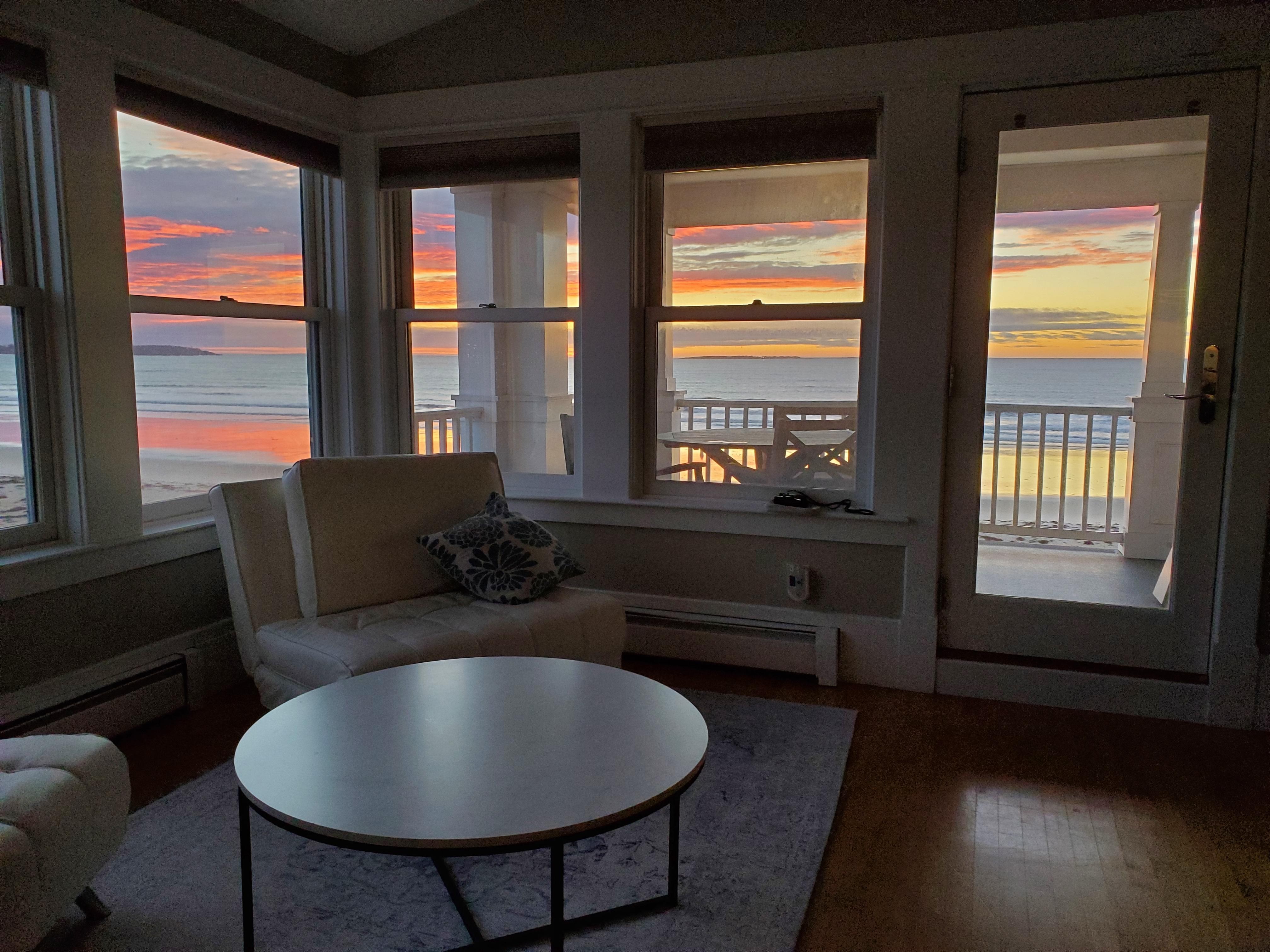 Early morning at the property