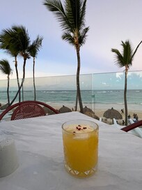 View from Thali Restaurant at the outside seating.