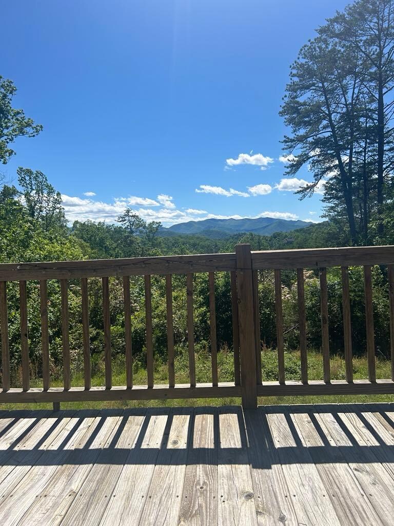 View when leaving 