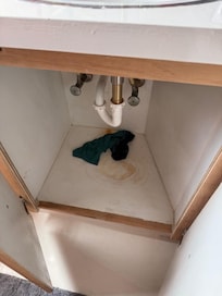 Underwear left behind never cleaned