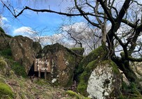 On one of many walks at the rear of the hotel