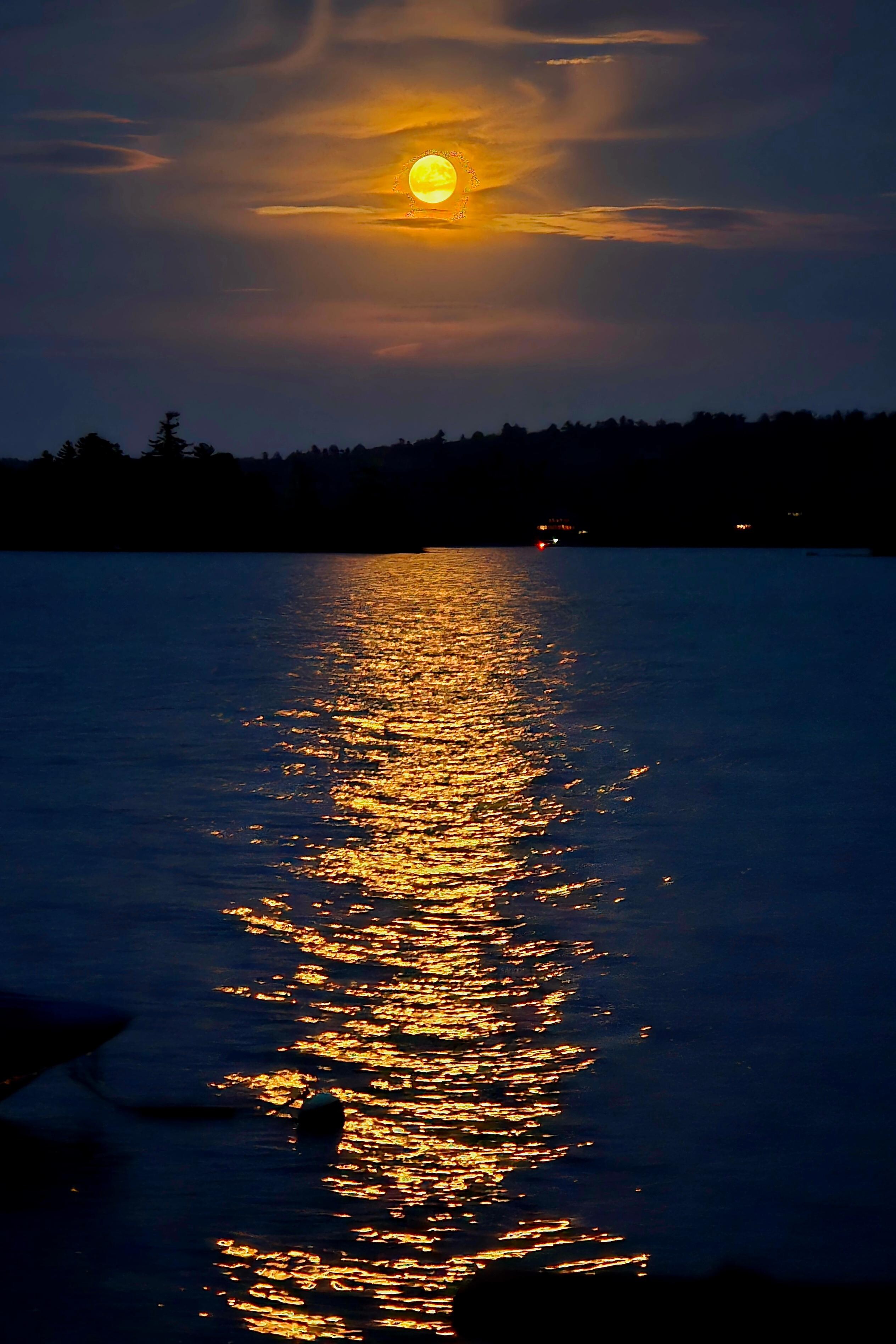 This is the moon that I came to Maine for!!