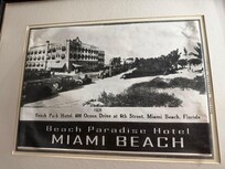 The hotel is historic. Picture is from 1928 - pretty cool!