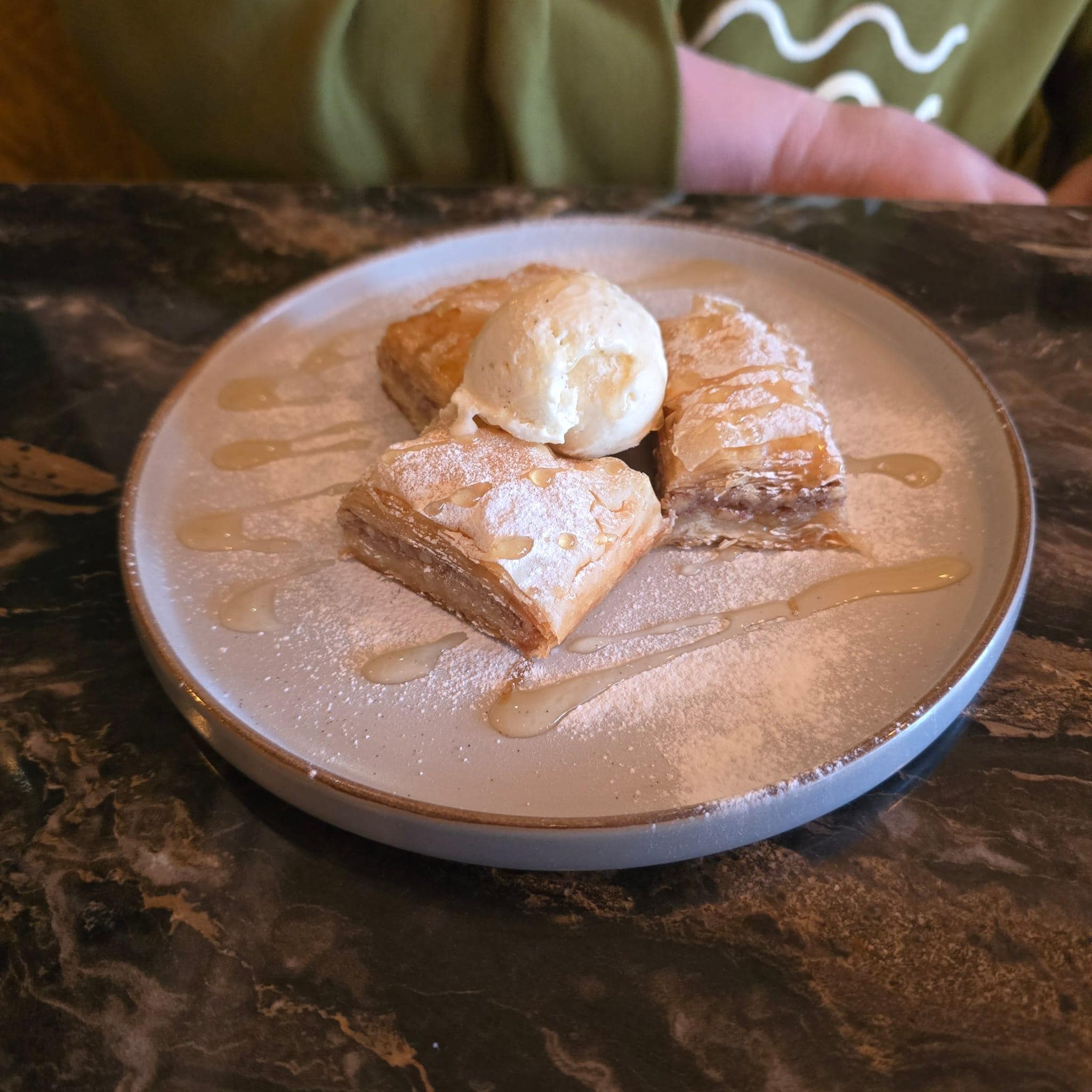Lemon drizzle and honey crunch