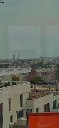 The view towards Paris