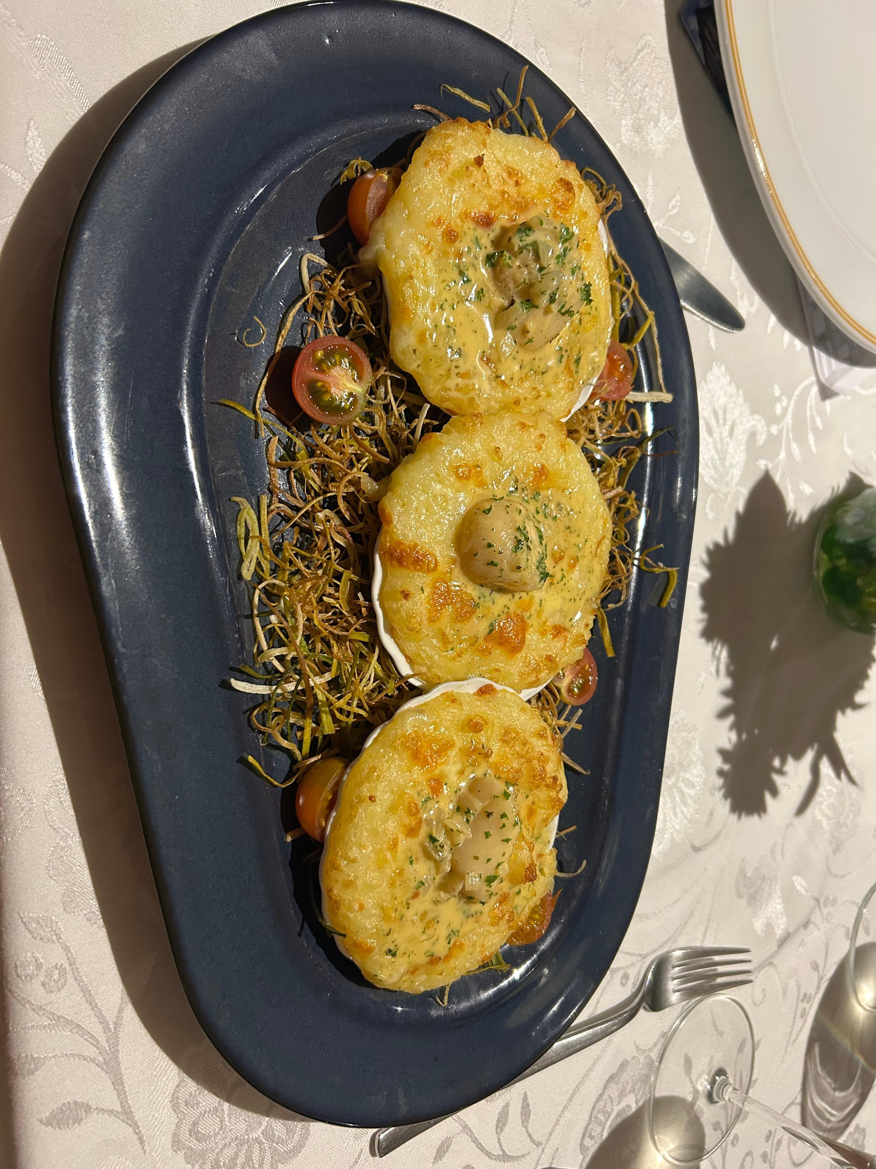 Plato del restaurante el Mirador