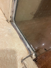 Bathroom shower glass mold