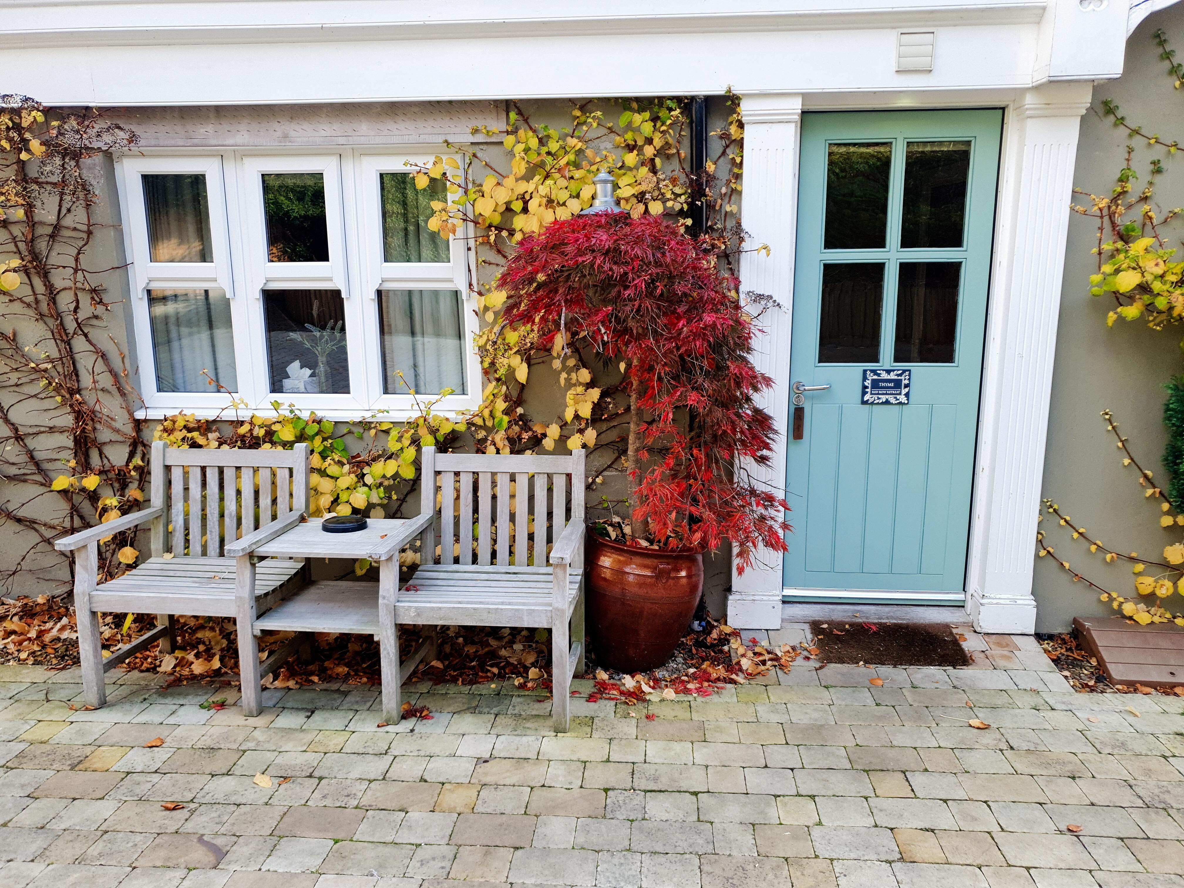 Our room... set out as a little cottage! 