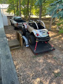 Full size truck and trailer