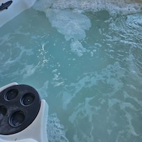 So murky you couldn't even see the bottom.