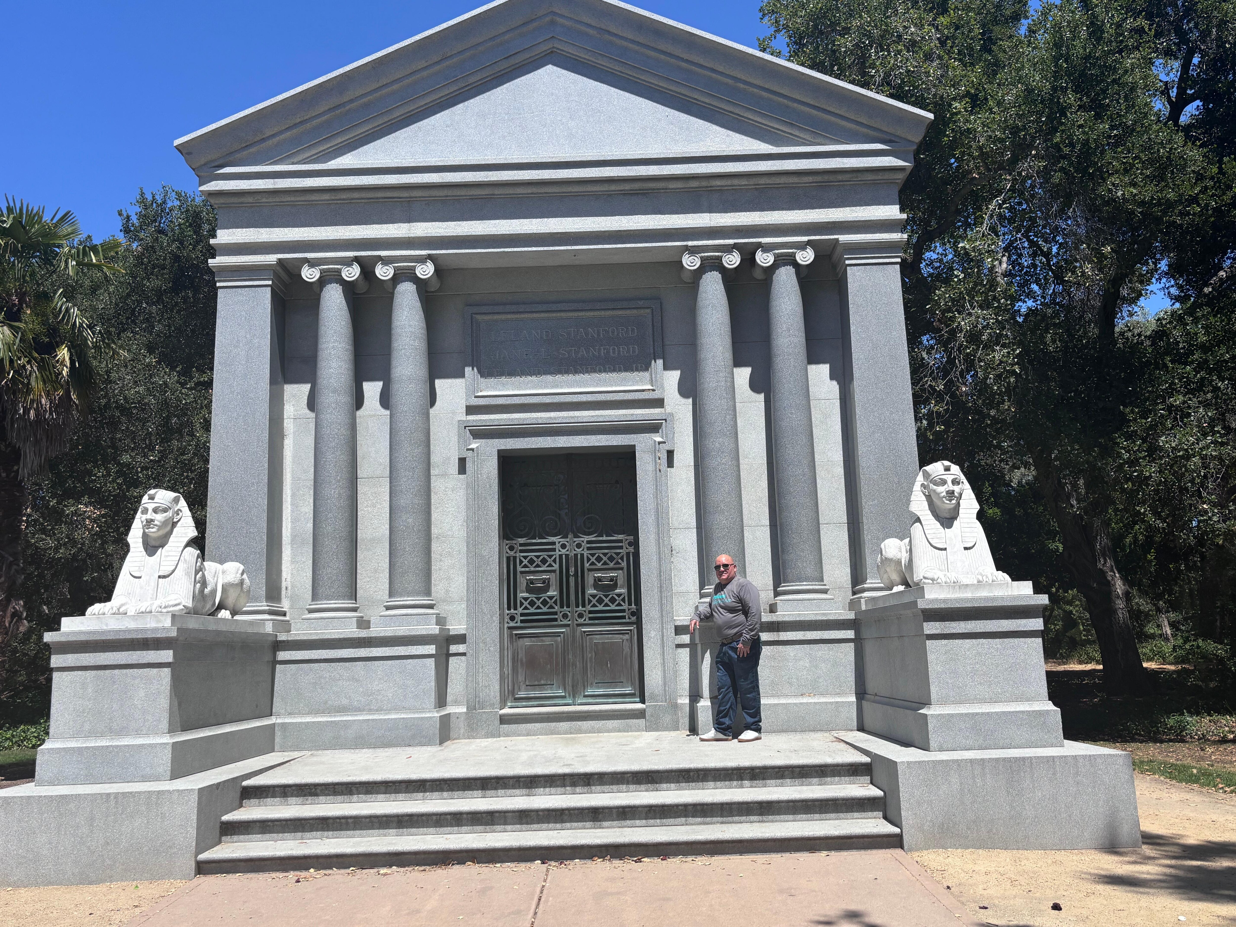 Mausoleo fundadores de Stanford University