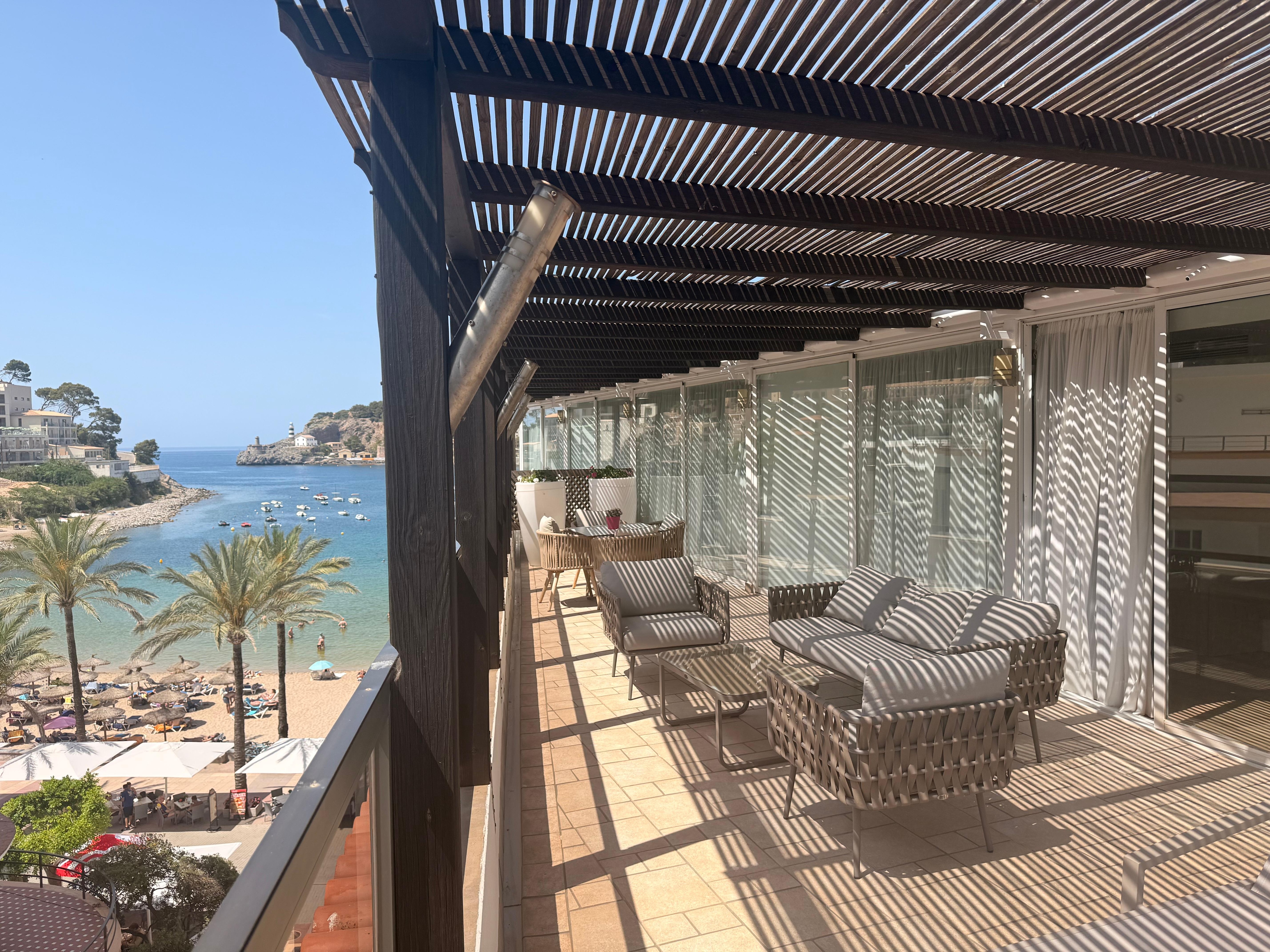 Terrace in room 401