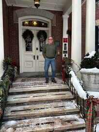 Entrance has charm to it. Michelin award winner 2 years in a row.