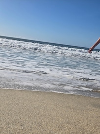 The private beach was amazing. She even had beach toys for the kids