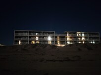 Pier View condos from the beach