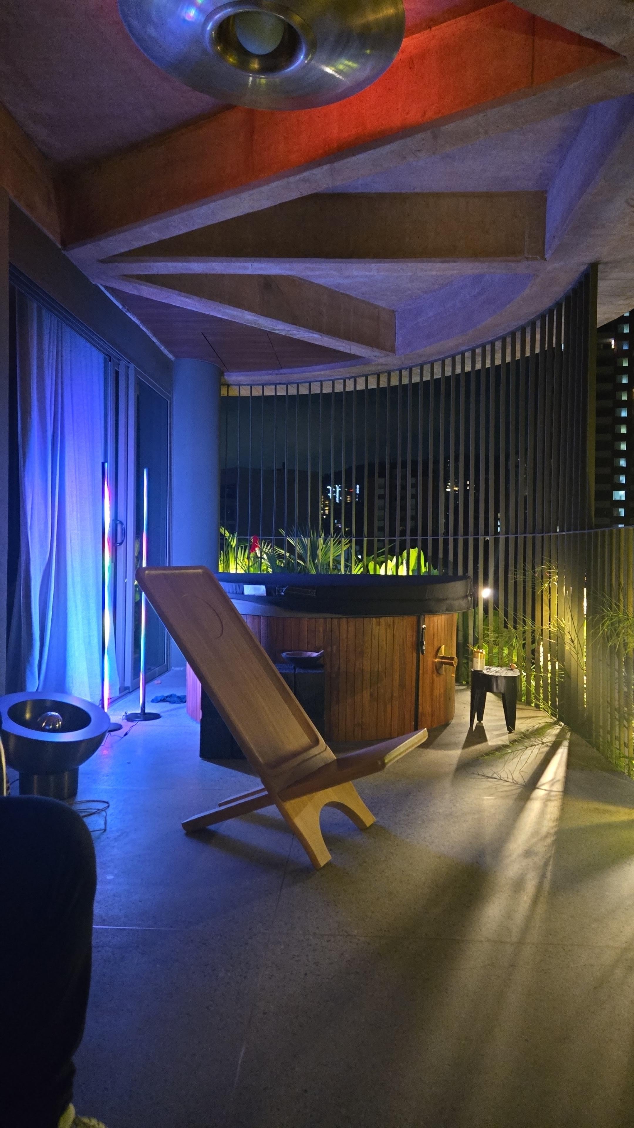 Balcony of 1106 23 Living, the lights are mine.