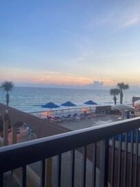 Sunset from balcony