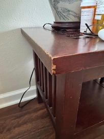 Worn furniture