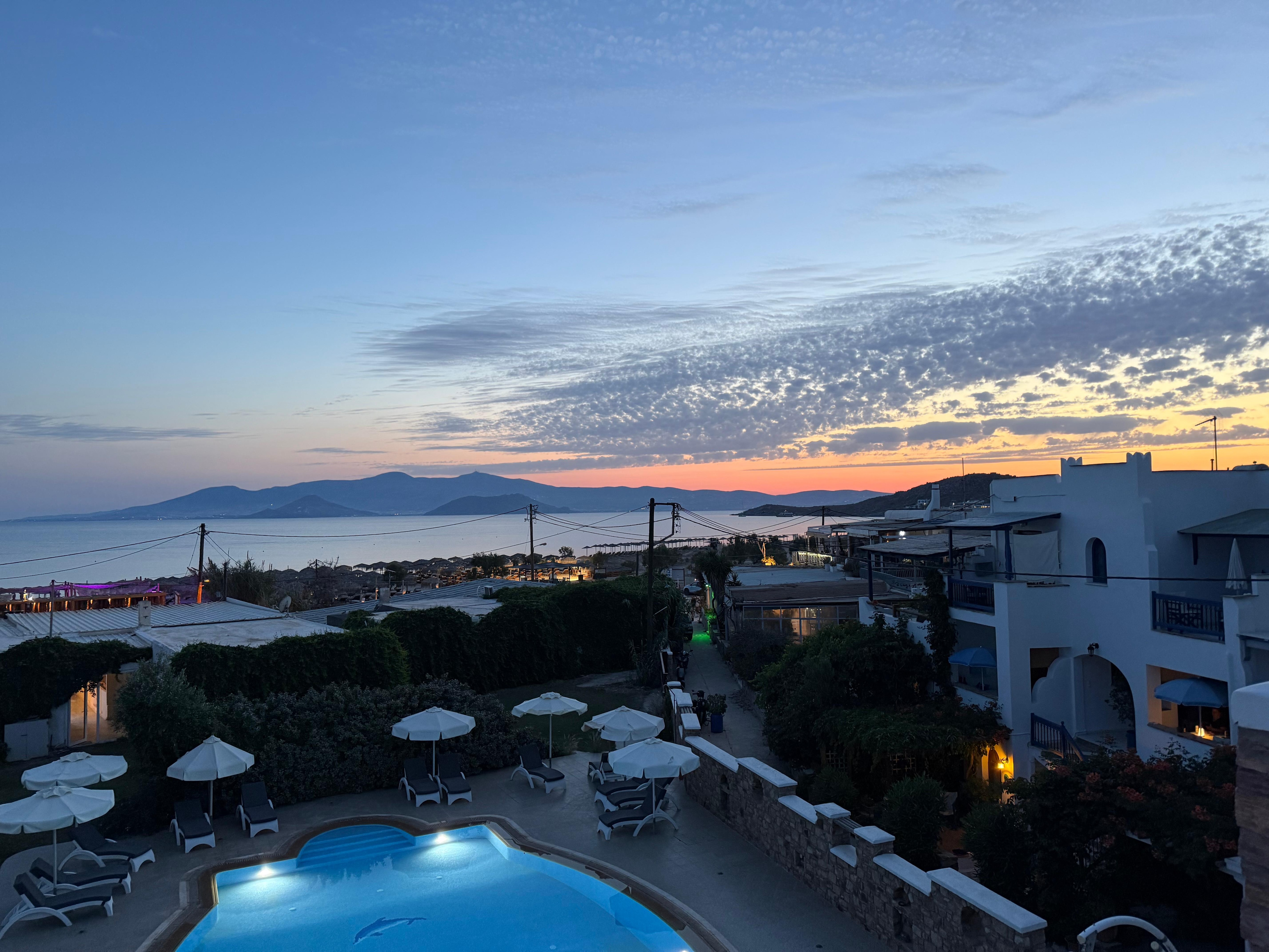 View from balcony
