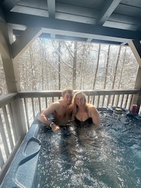 Loved the hot tub!
