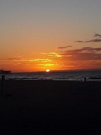 Sunrise on beach