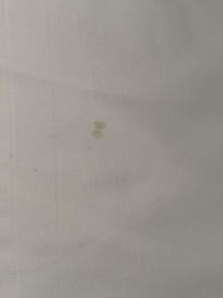 Stains on bed sheets