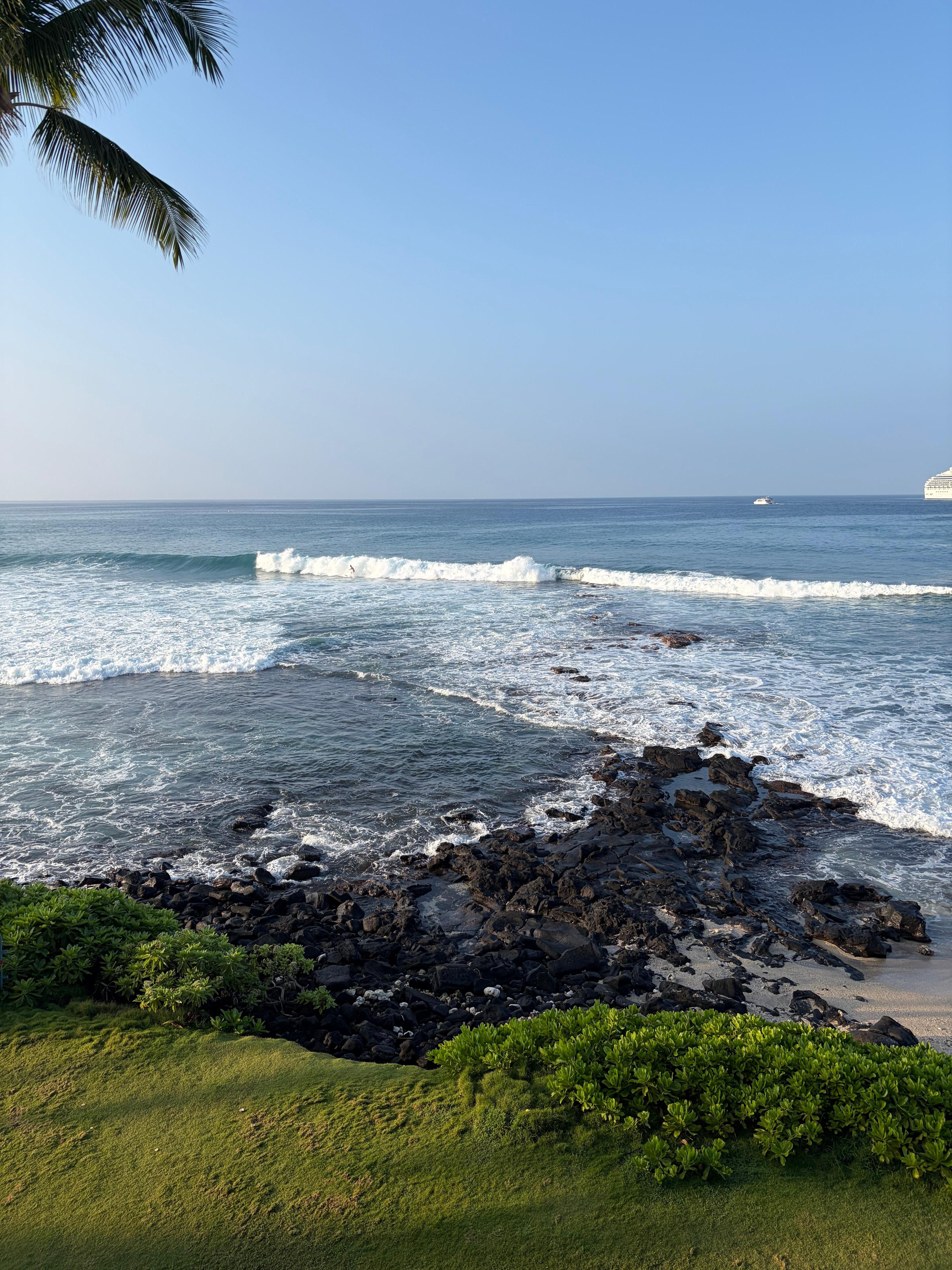 View from the lanai. 