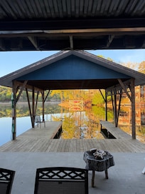 Sunrise from the lower patio