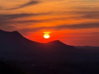 With this view you can practice photography every night.