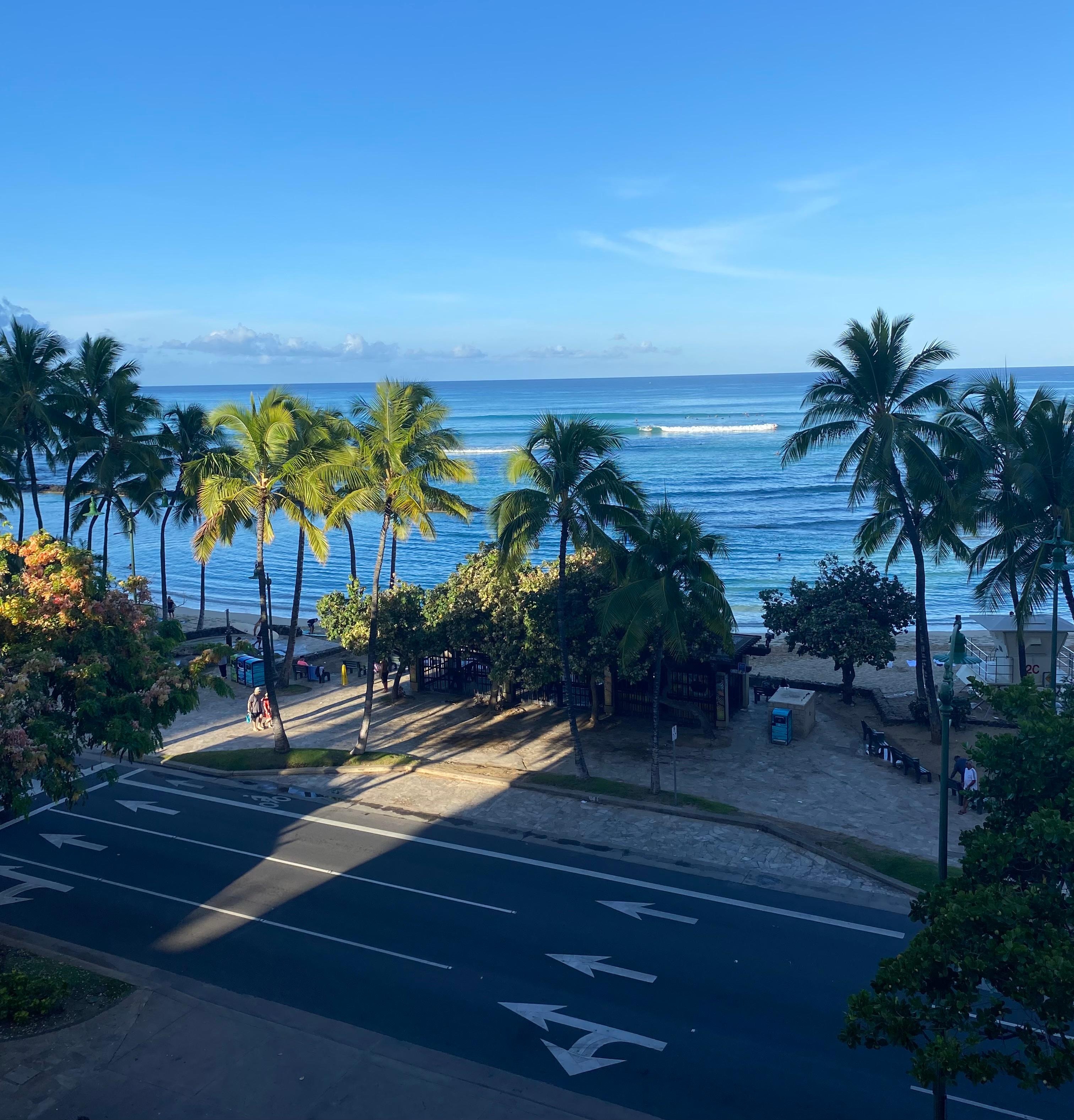 View from room 505 @7am