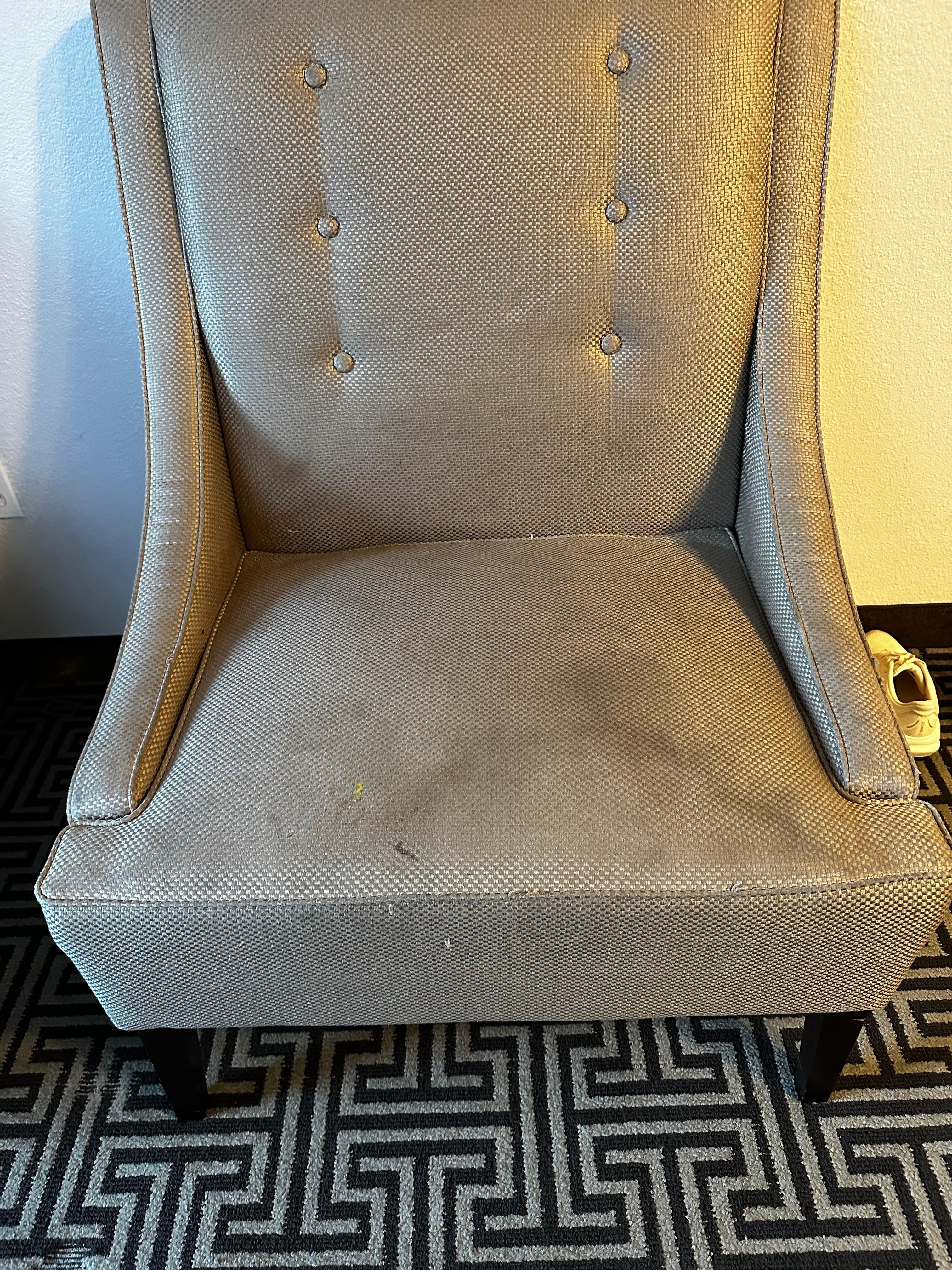 This was the chair in the two room suite 