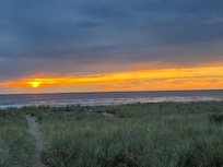 Sunset from back patio