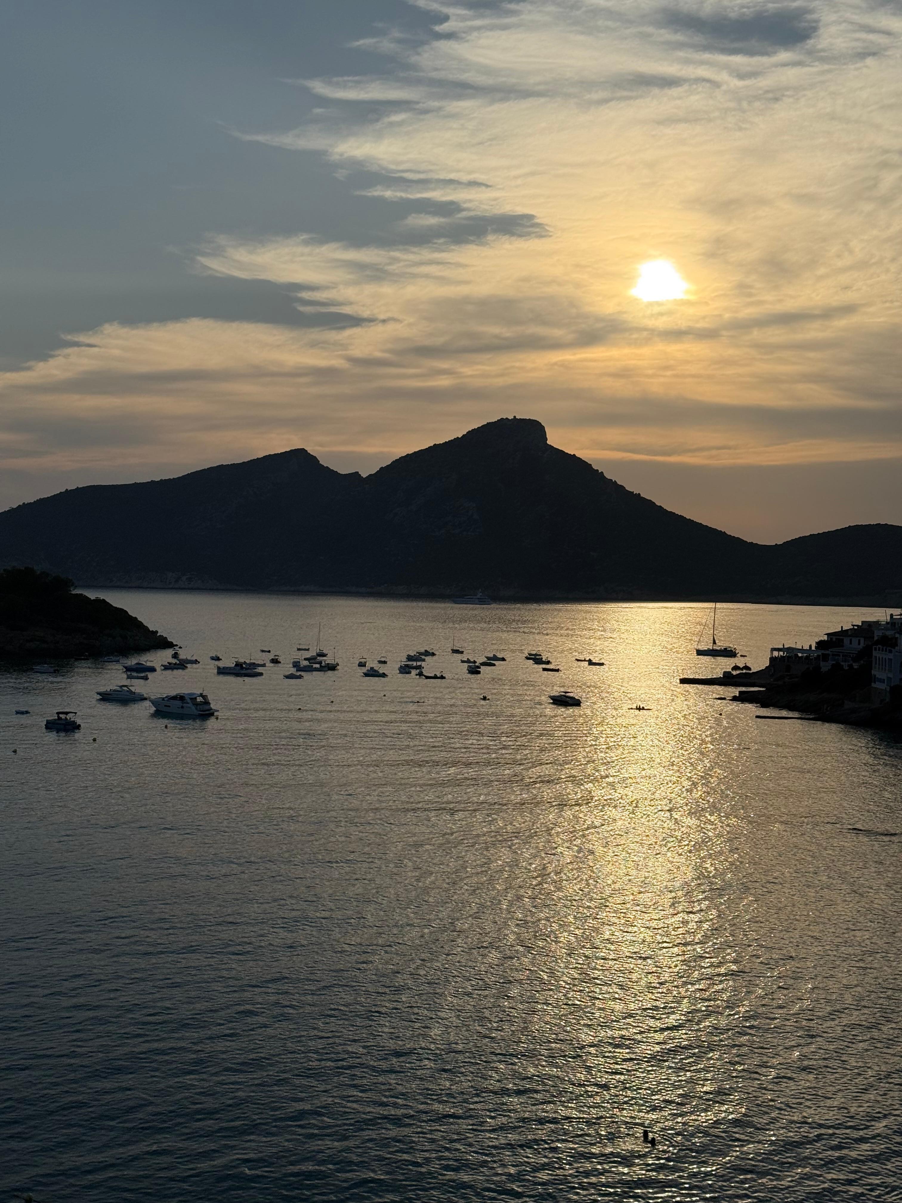 Vistas atardecer