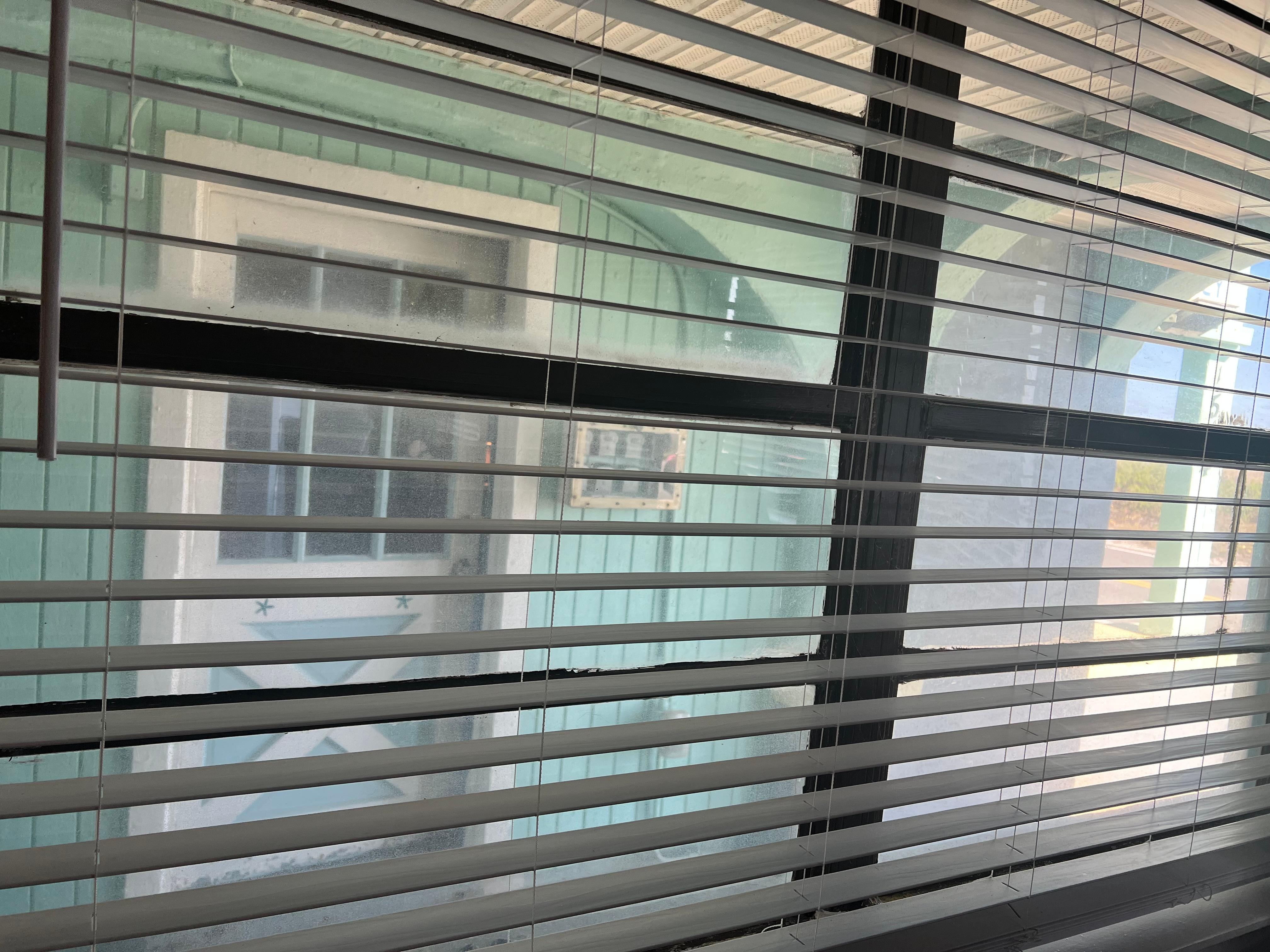 View of office from inside Room 1.