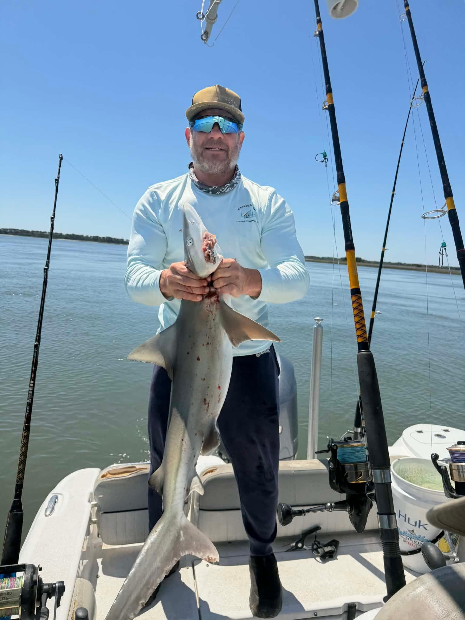 Sharp Nose Shark On The Finnatic 
Charleston SC