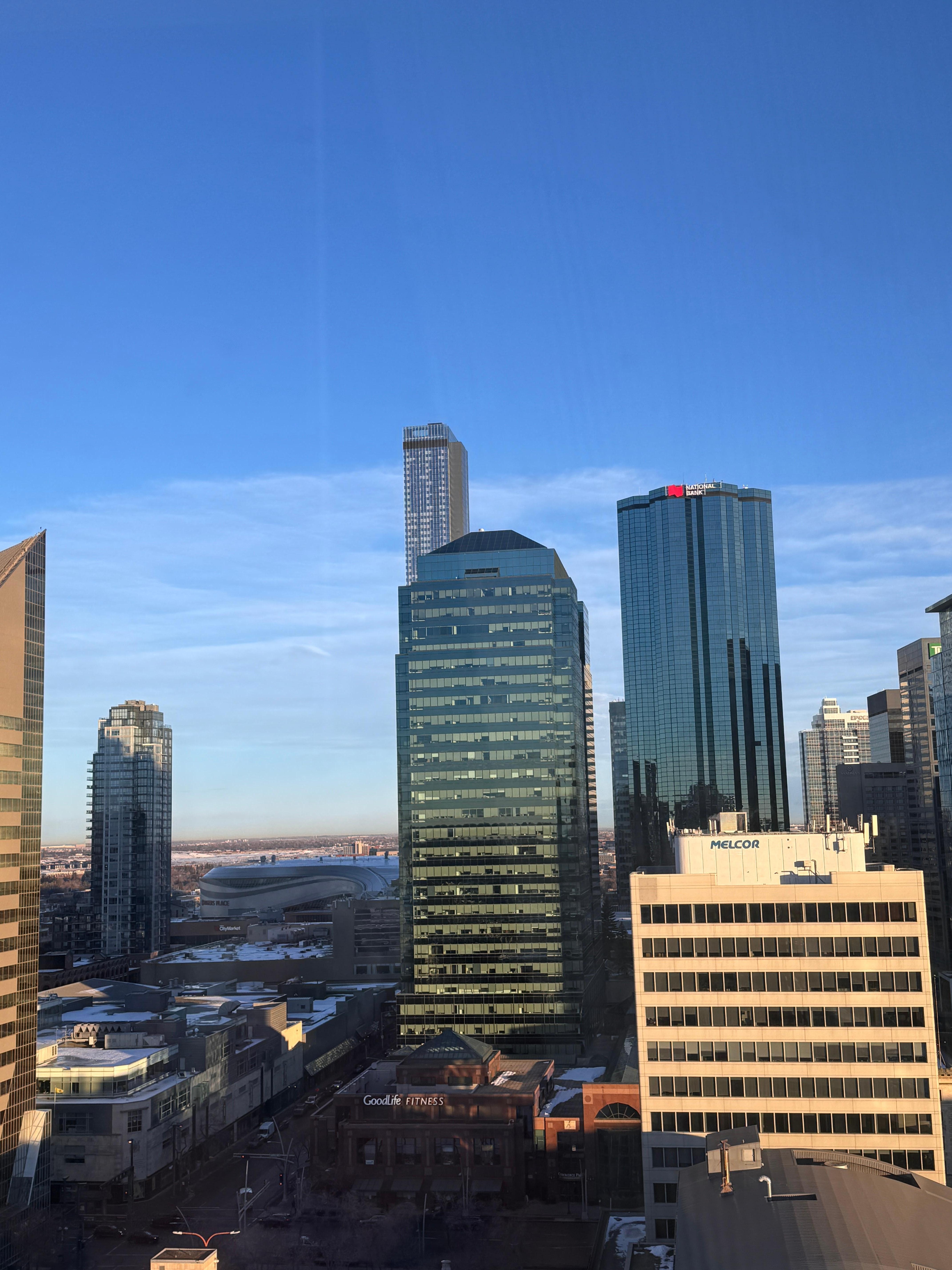 Taken from the window of our room 