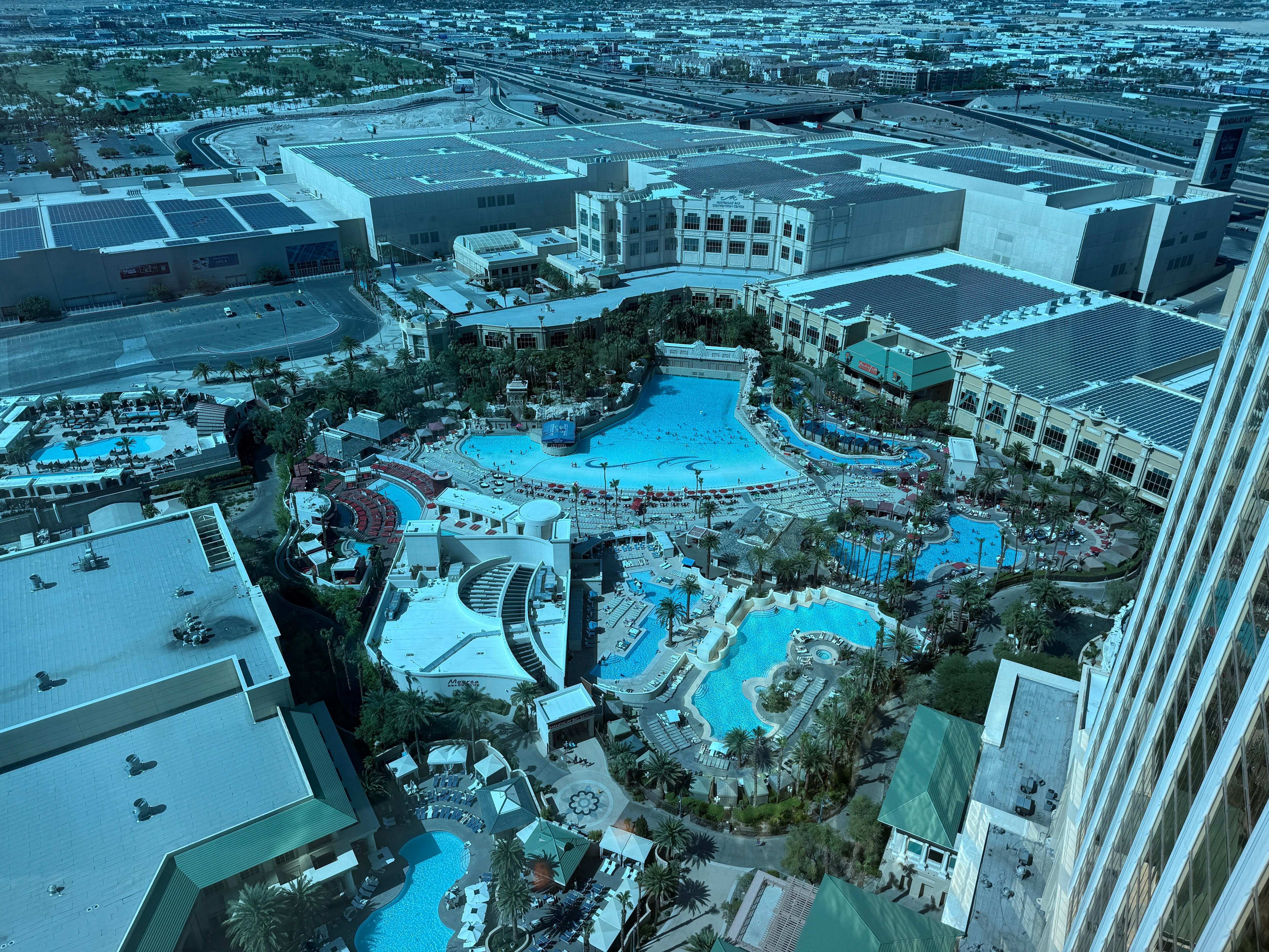 wave pool side